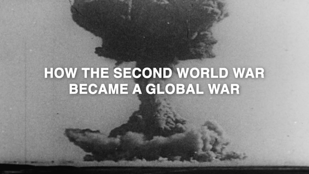 Still Image from Adrian Munsey's 2025 Film "How the Second World War became a Global War?"